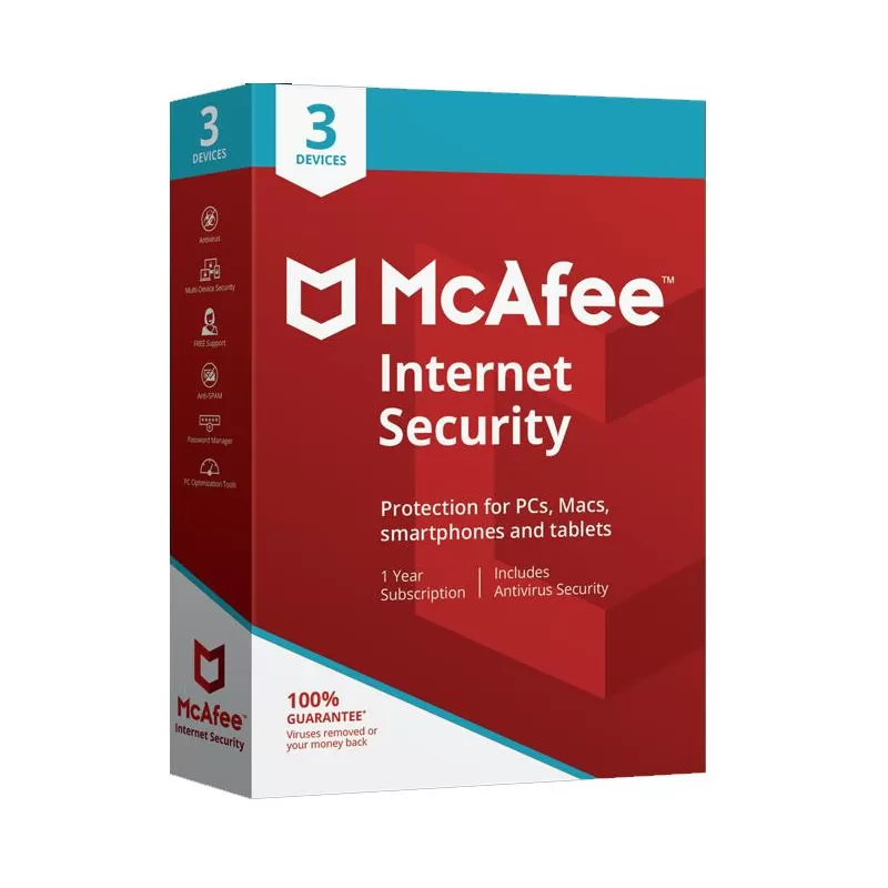 McAfee Internet Security 2022 3 dispozitive 1 an