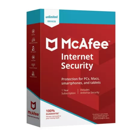 McAfee Internet Security 2022 10 dispozitive 1 an